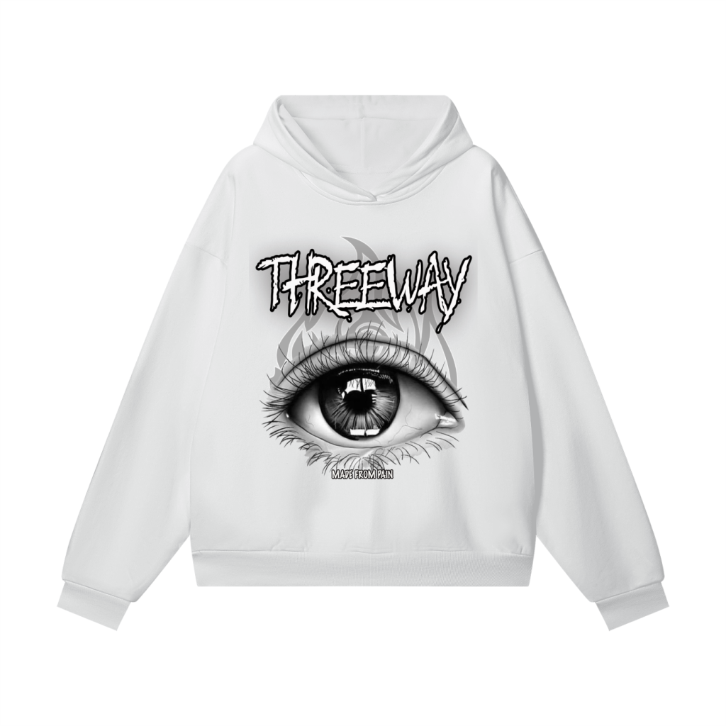 Threeway Heavyweight Hidden Pocket Fleece Hoodie